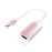 Адаптер Satechi Aluminum Type-C to HDMI Adapter 4K 60Hz, Rose Gold