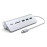 USB-концентратор Satechi Type-C Aluminum USB 3.0 Hub & Card Reader, Silver