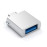 Адаптер Satechi Aluminum Type-C to USB 3.0 Adapter, Silver