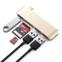 Satechi Type-C USB 3.0 3-in-1 Combo Hub, Gold