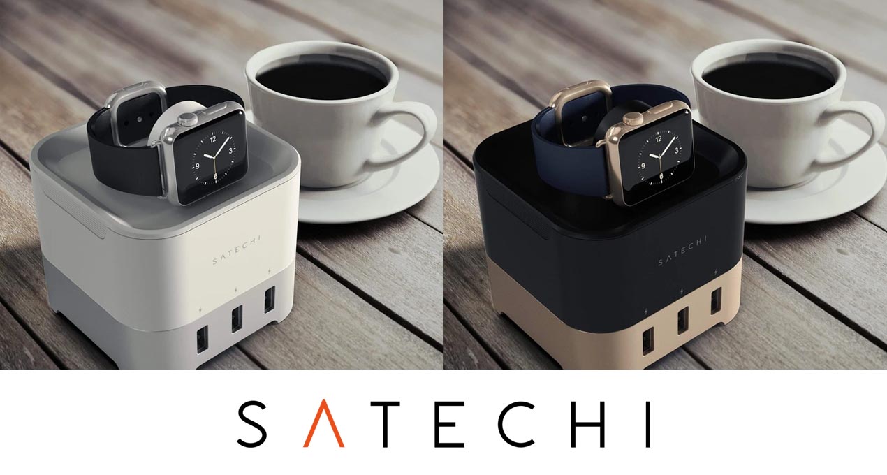 Satechi Smart Charging Stand для Apple Watch 3